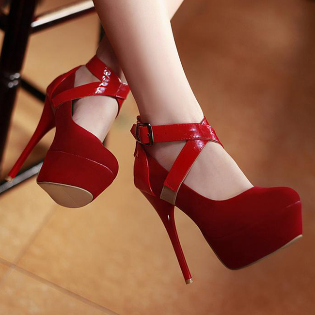 closed toe mary jane heels