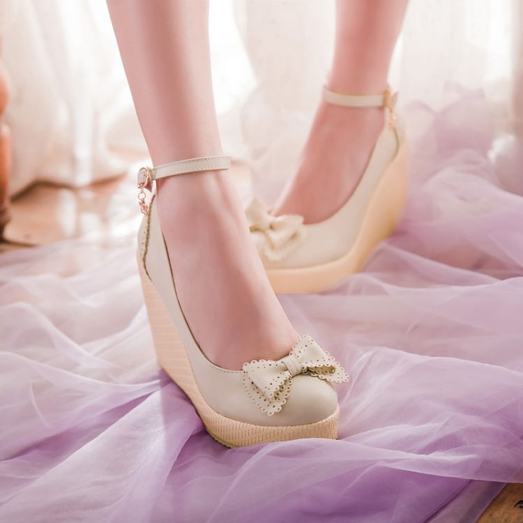 tan closed toe pumps
