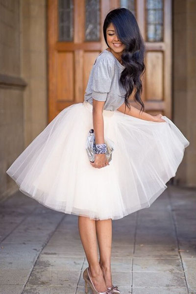 9 Top & Latest Bubble Skirts for Women | Styles At Life
